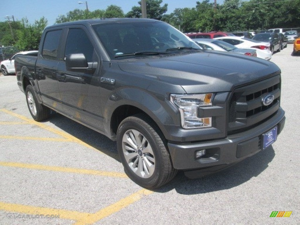 2016 F150 XLT SuperCrew - Lithium Gray / Medium Earth Gray photo #1