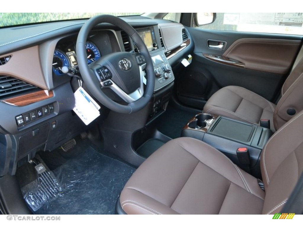 Chestnut Interior 2016 Toyota Sienna Limited Premium AWD Photo #113770832
