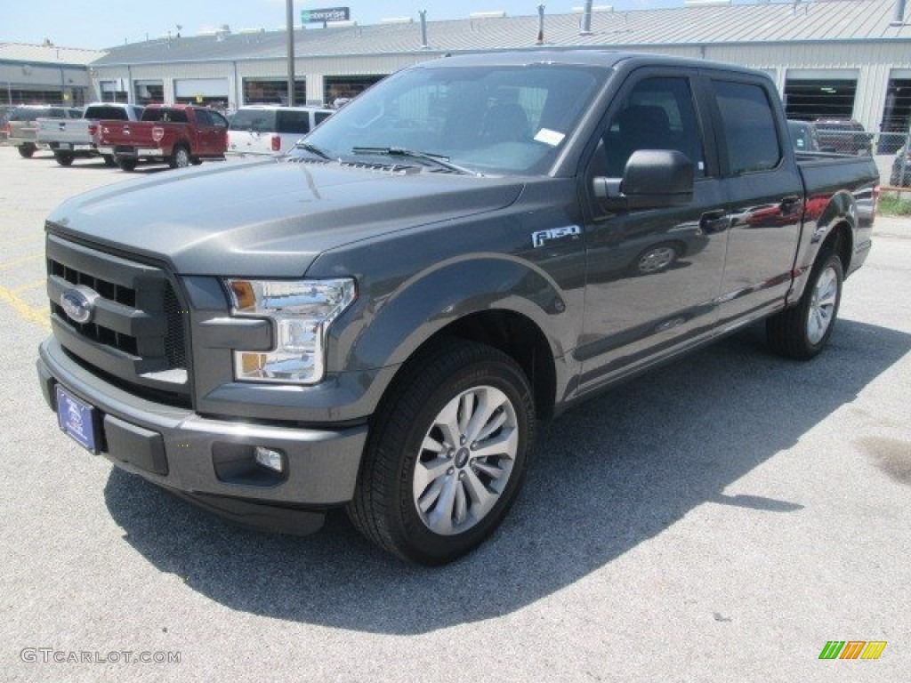 2016 F150 XLT SuperCrew - Lithium Gray / Medium Earth Gray photo #20