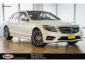 2016 designo Diamond White Metallic Mercedes-Benz S 550 Sedan  photo #1