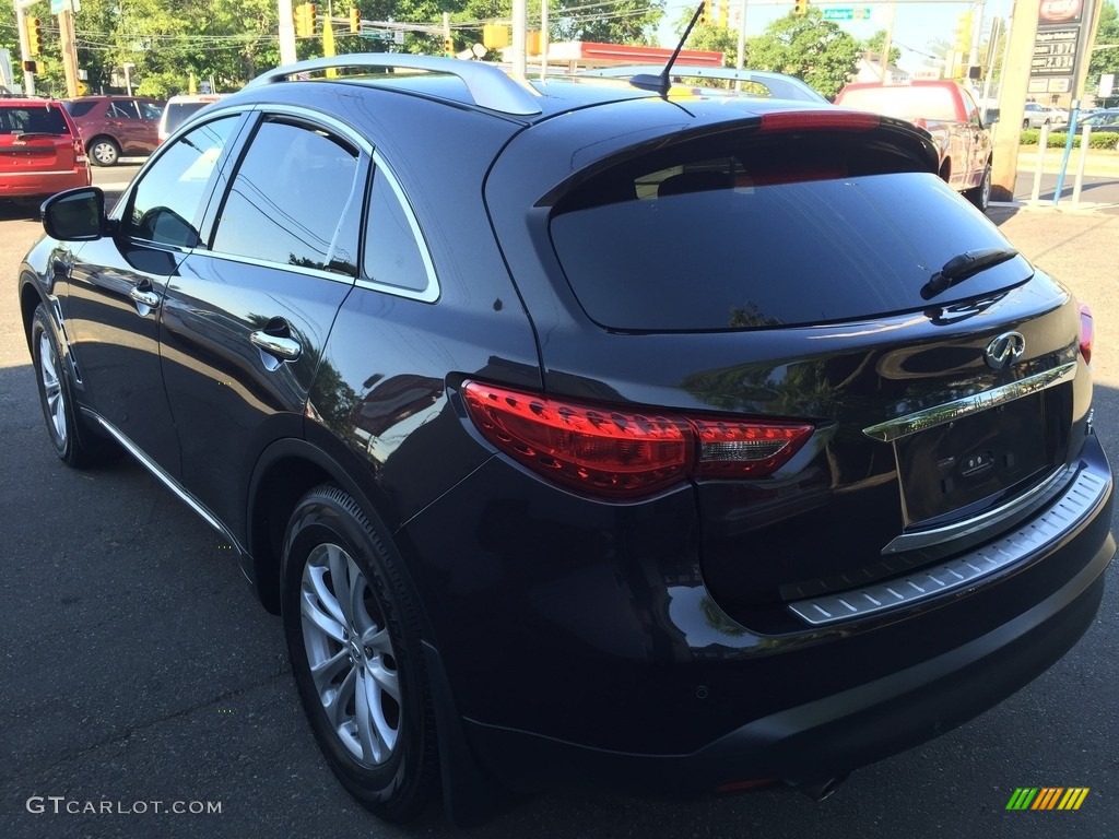 2012 FX 35 AWD Limited Edition - Midnight Mocha / Java photo #7