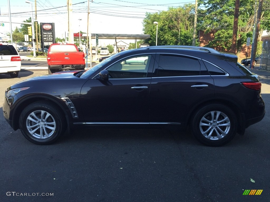 2012 FX 35 AWD Limited Edition - Midnight Mocha / Java photo #8