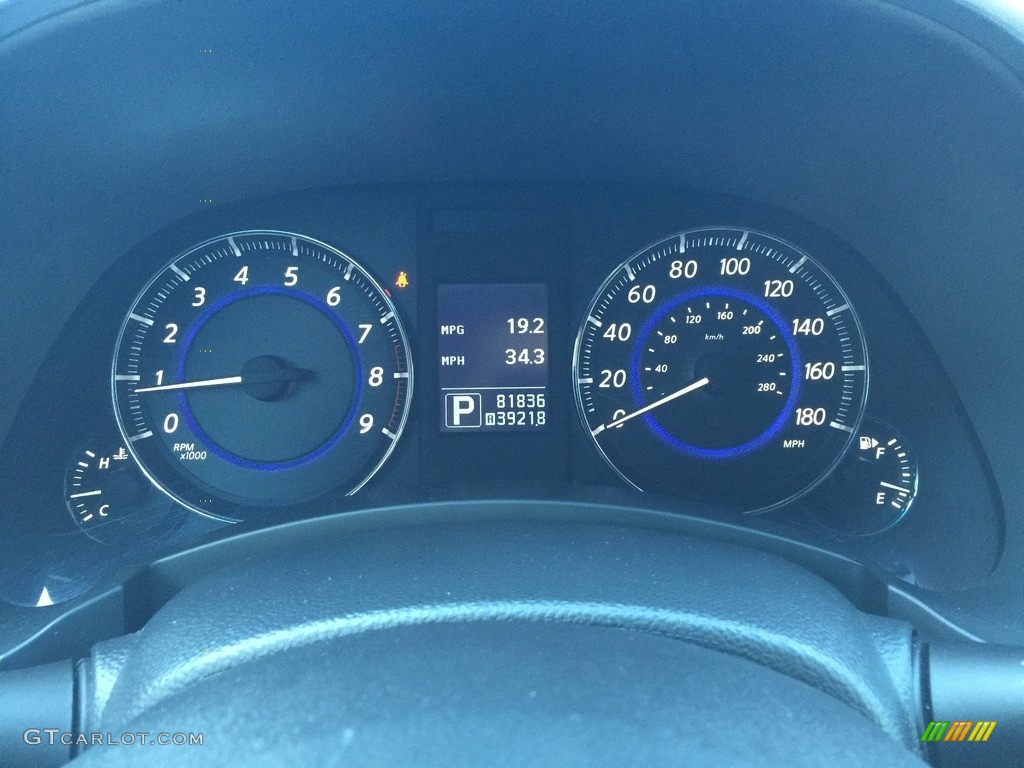 2012 FX 35 AWD Limited Edition - Midnight Mocha / Java photo #12