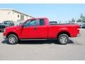 2007 Bright Red Ford F150 XLT SuperCab 4x4  photo #2