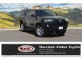 2016 Midnight Black Metallic Toyota 4Runner SR5 4x4  photo #1