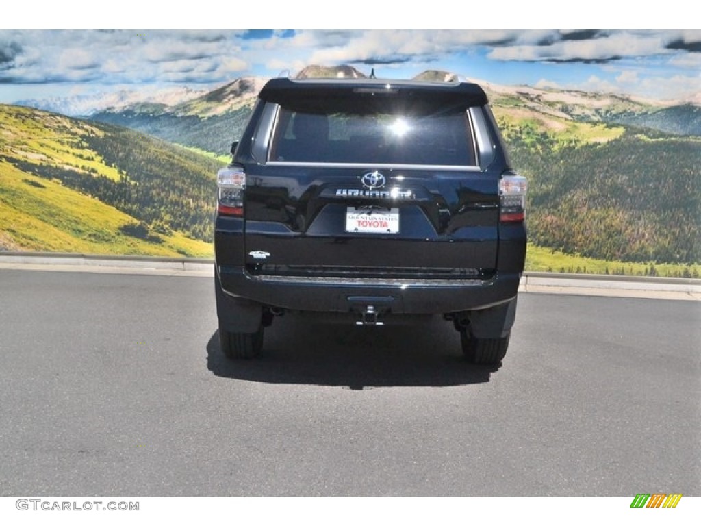 2016 4Runner SR5 4x4 - Midnight Black Metallic / Sand Beige photo #4