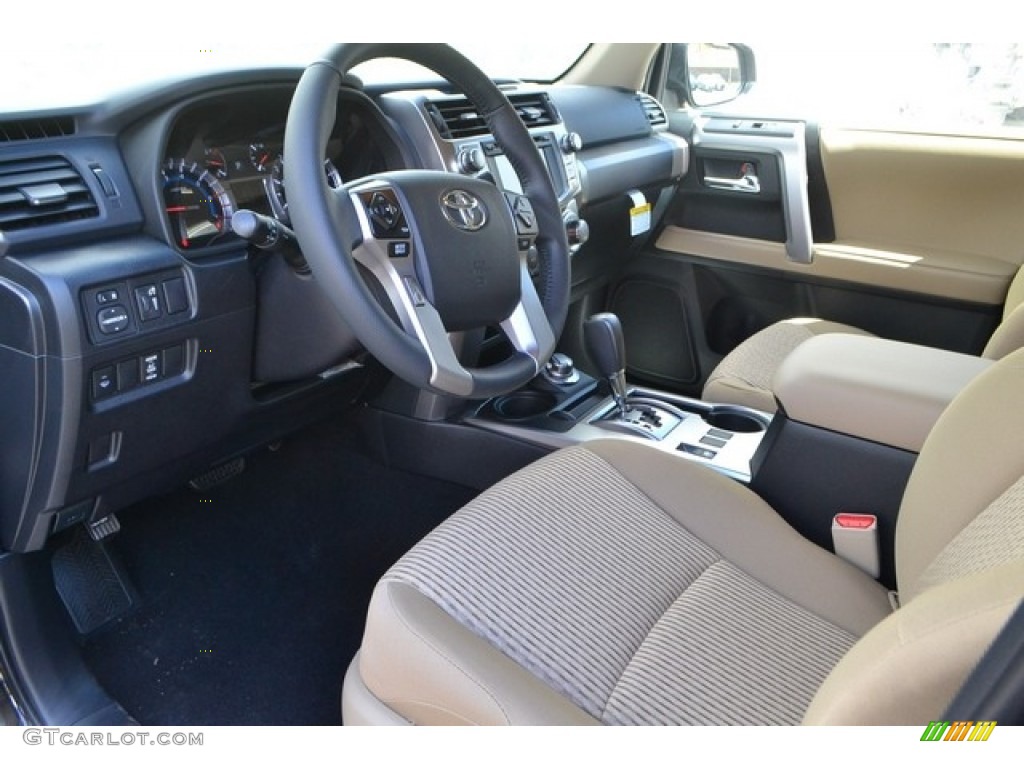2016 4Runner SR5 4x4 - Midnight Black Metallic / Sand Beige photo #5