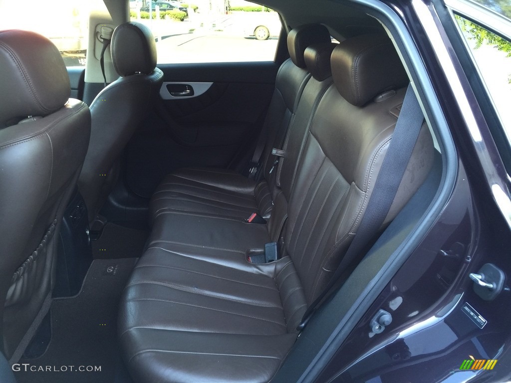 2012 FX 35 AWD Limited Edition - Midnight Mocha / Java photo #19