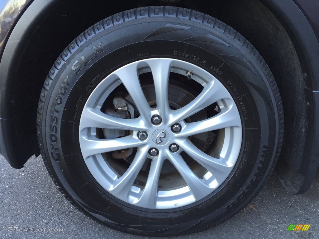 2012 FX 35 AWD Limited Edition - Midnight Mocha / Java photo #20