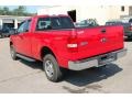 2007 Bright Red Ford F150 XLT SuperCab 4x4  photo #17