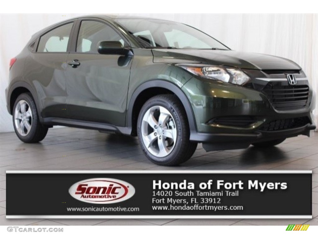 Misty Green Pearl Honda HR-V