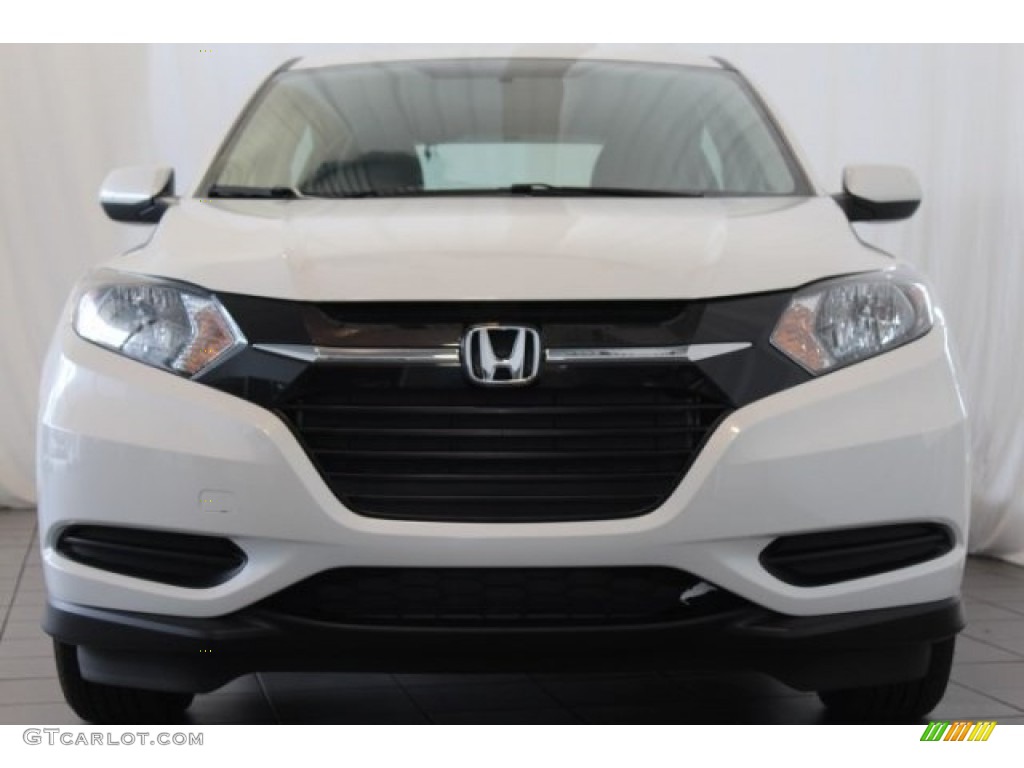 2016 HR-V LX - White Orchid Pearl / Gray photo #4