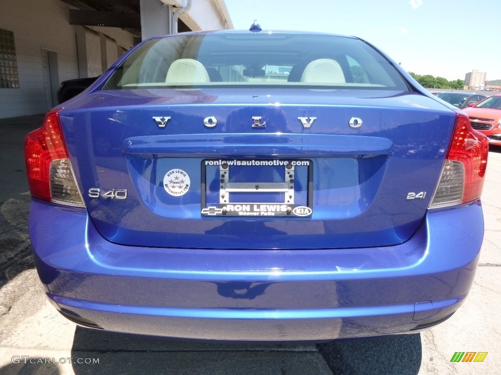 2009 S40 2.4i - Barents Blue Metallic / Quartz photo #3