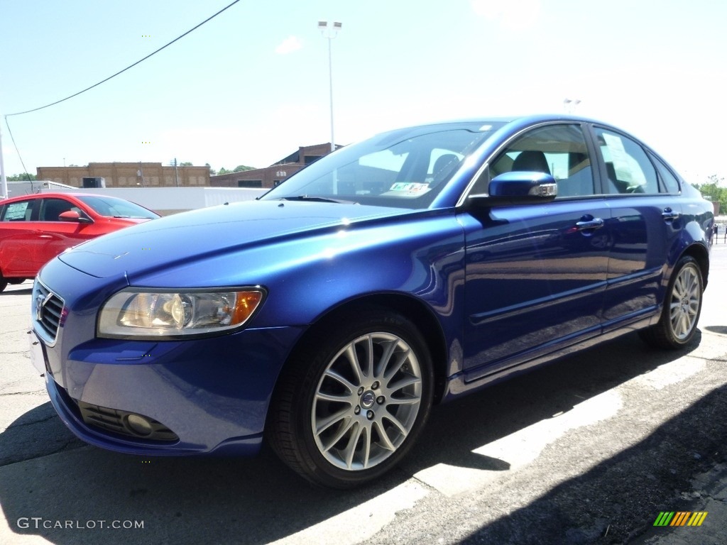 2009 S40 2.4i - Barents Blue Metallic / Quartz photo #6