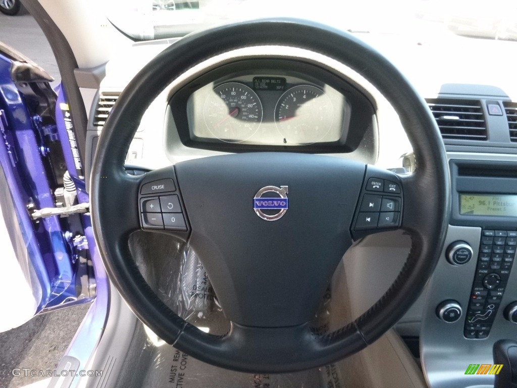 2009 S40 2.4i - Barents Blue Metallic / Quartz photo #17