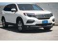 2016 White Diamond Pearl Honda Pilot EX-L  photo #1