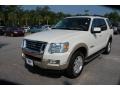 2008 White Suede Ford Explorer Eddie Bauer  photo #13