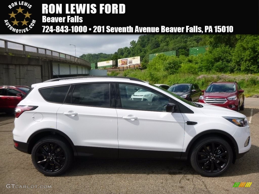 Oxford White Ford Escape