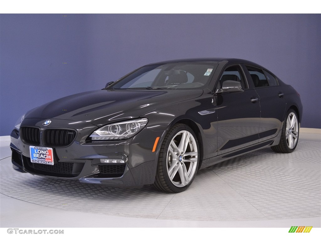 2015 6 Series 640i Gran Coupe - Black Sapphire Metallic / Black photo #3