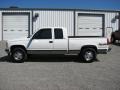 Olympic White - Sierra 1500 SL Extended Cab 4x4 Photo No. 3