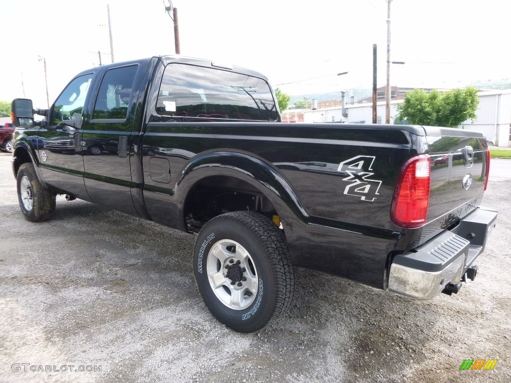 2016 F250 Super Duty XLT Crew Cab 4x4 - Shadow Black / Steel photo #5