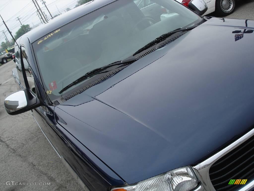 2000 Sierra 1500 SLE Extended Cab 4x4 - Indigo Blue Metallic / Graphite photo #26