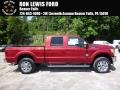 2016 Ruby Red Metallic Ford F250 Super Duty Lariat Crew Cab 4x4 #113768562