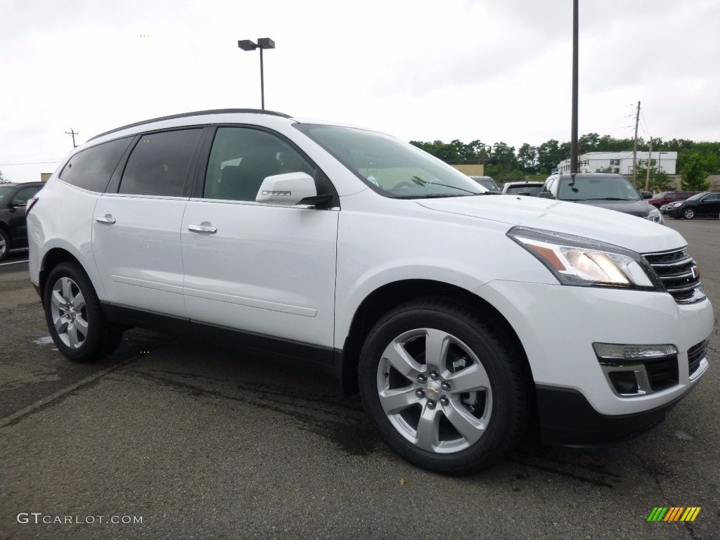 Summit White 2017 Chevrolet Traverse LT AWD Exterior Photo #113788454