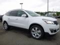 Summit White 2017 Chevrolet Traverse LT AWD Exterior