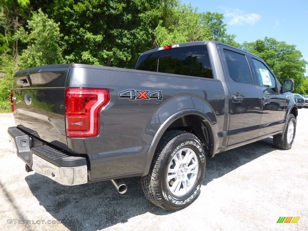 2016 F150 Lariat SuperCrew 4x4 - Magnetic / Medium Earth Gray photo #2