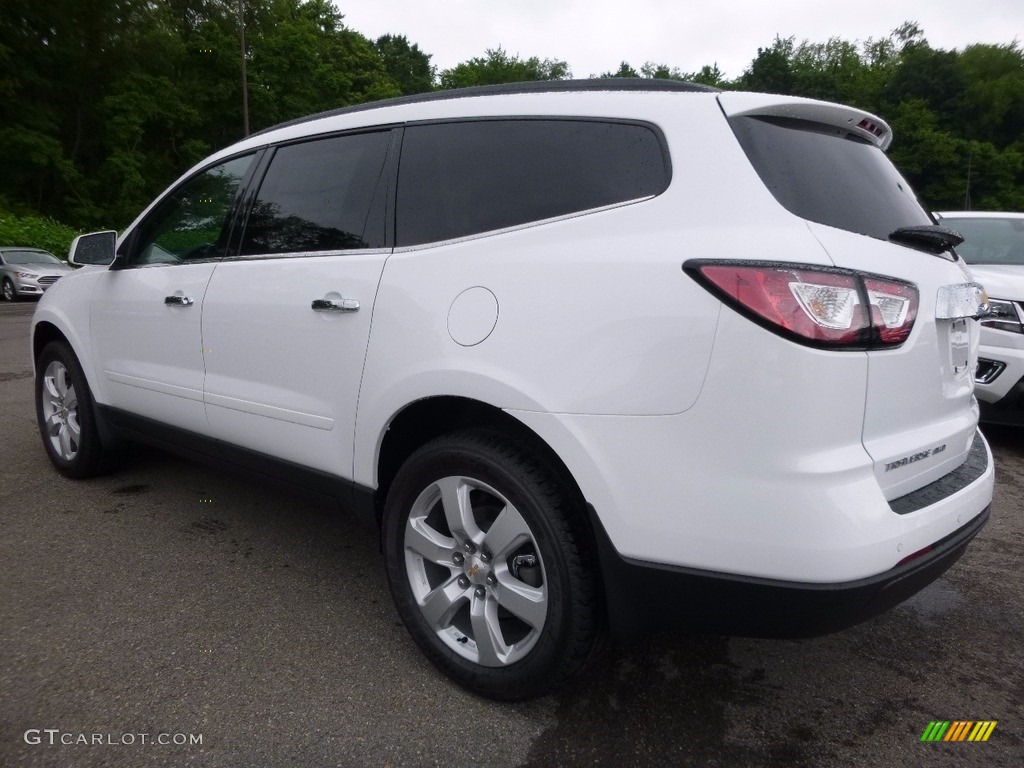 2017 Traverse LT AWD - Summit White / Ebony photo #7