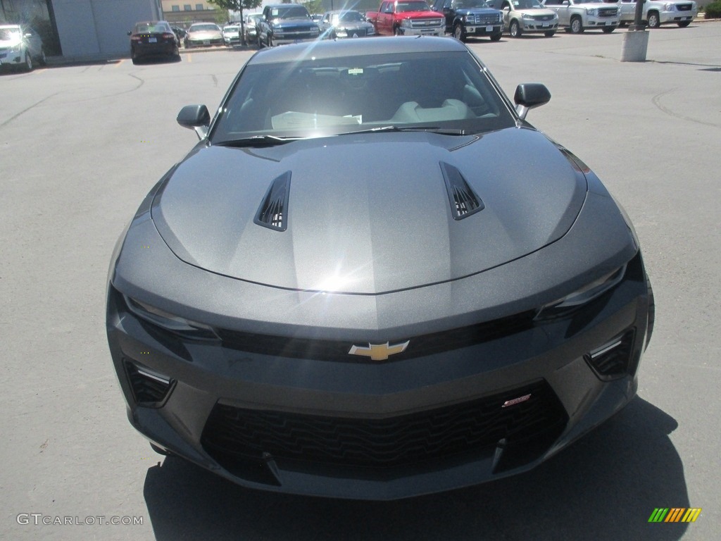 2016 Camaro SS Coupe - Nightfall Gray Metallic / Jet Black photo #8