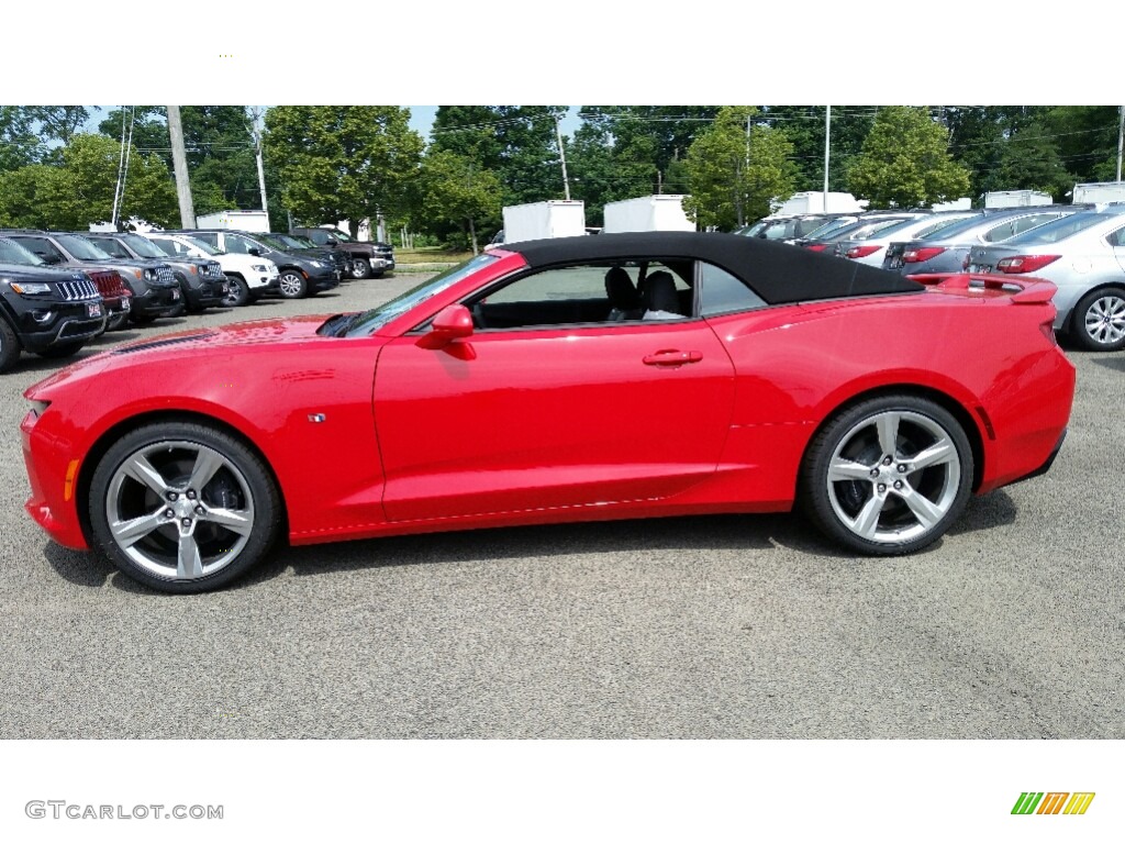 Red Hot 2016 Chevrolet Camaro SS Convertible Exterior Photo #113789135