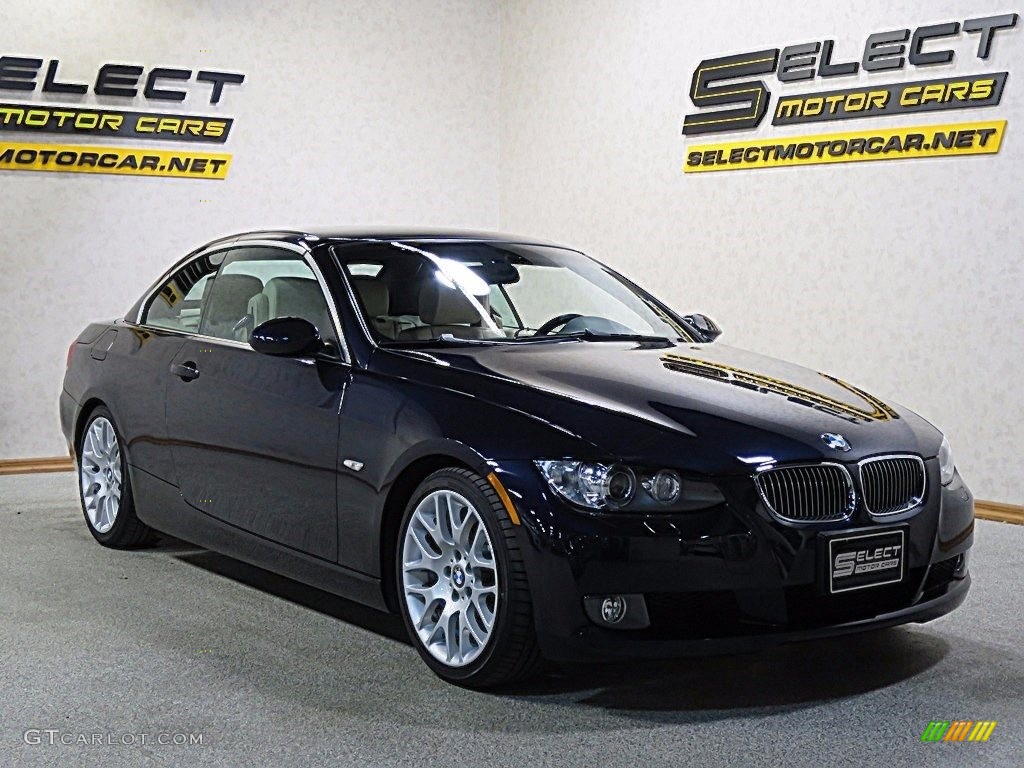2007 3 Series 328i Convertible - Monaco Blue Metallic / Cream Beige photo #3