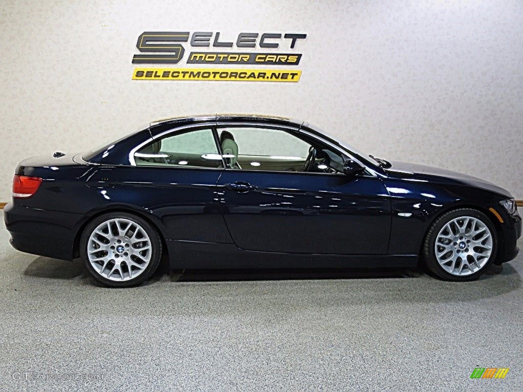 2007 3 Series 328i Convertible - Monaco Blue Metallic / Cream Beige photo #4