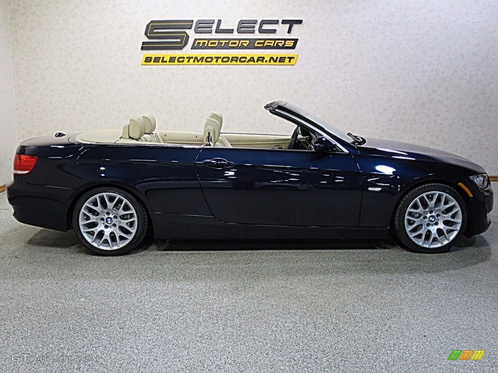 2007 3 Series 328i Convertible - Monaco Blue Metallic / Cream Beige photo #5