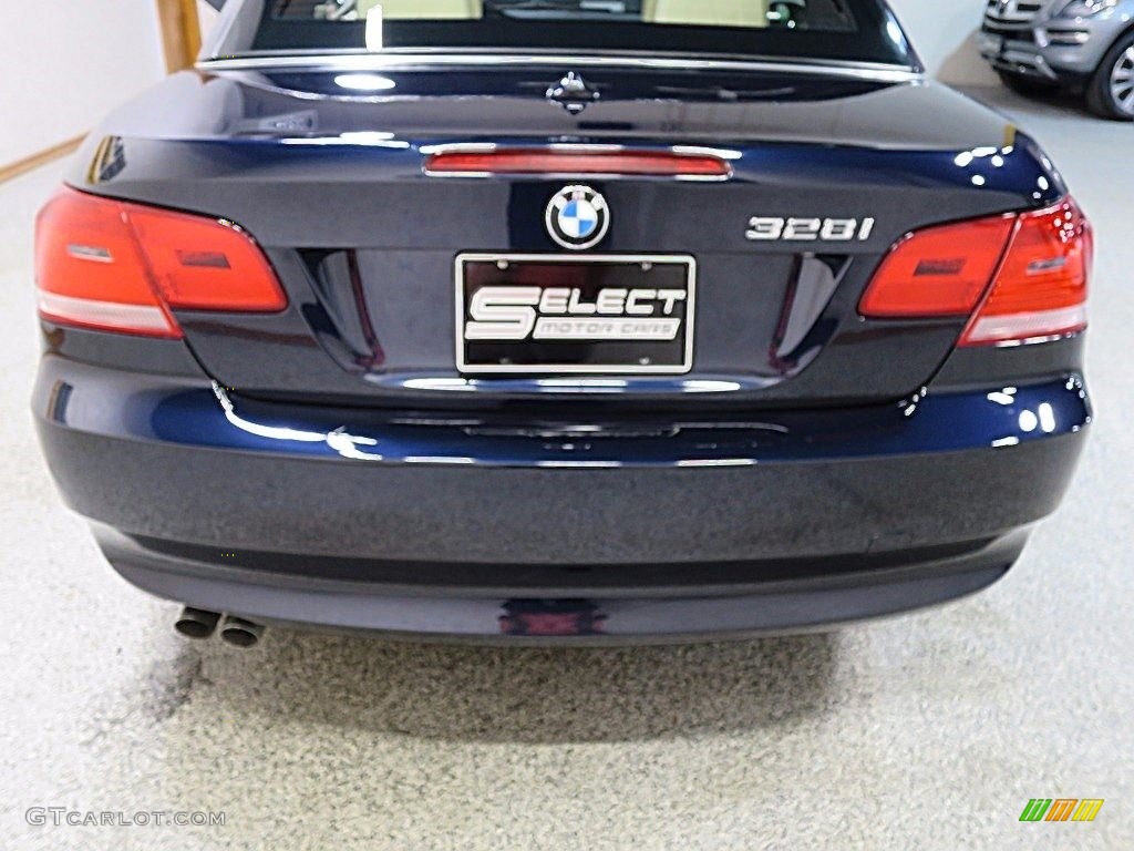 2007 3 Series 328i Convertible - Monaco Blue Metallic / Cream Beige photo #7