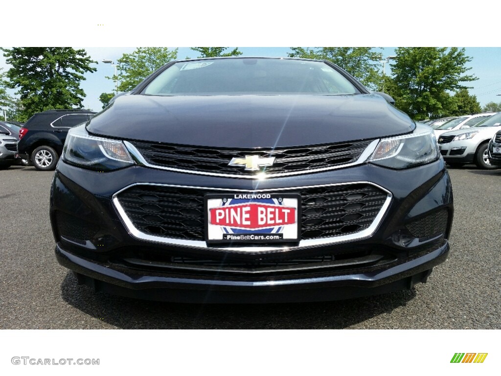 2016 Cruze LT Sedan - Blue Ray Metallic / Jet Black photo #2