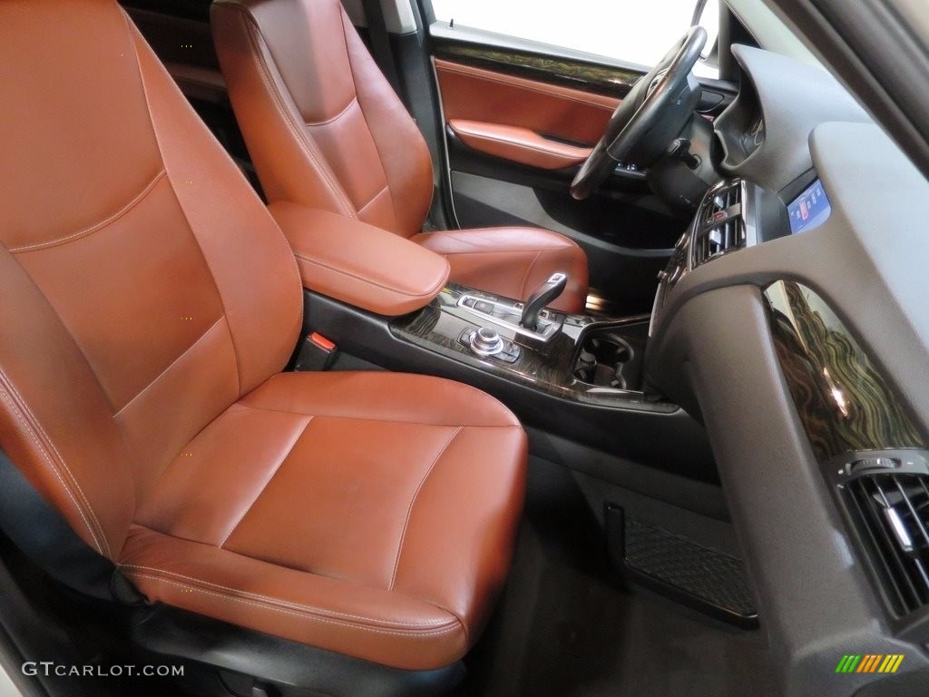 Chestnut Interior 2014 BMW X3 xDrive28i Photo #113791748