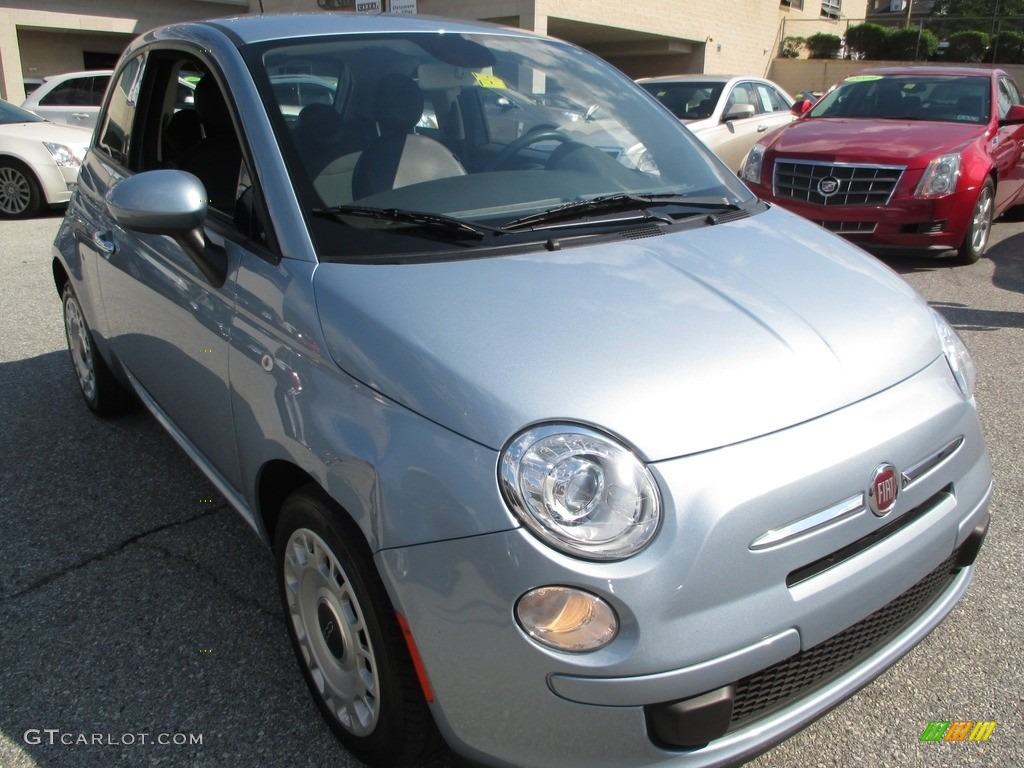2013 500 Pop - Luce Blu (Light Blue) / Grigio/Nero (Gray/Black) photo #7