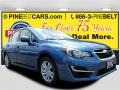 2016 Quartz Blue Pearl Subaru Impreza 2.0i Premium 4-door  photo #1