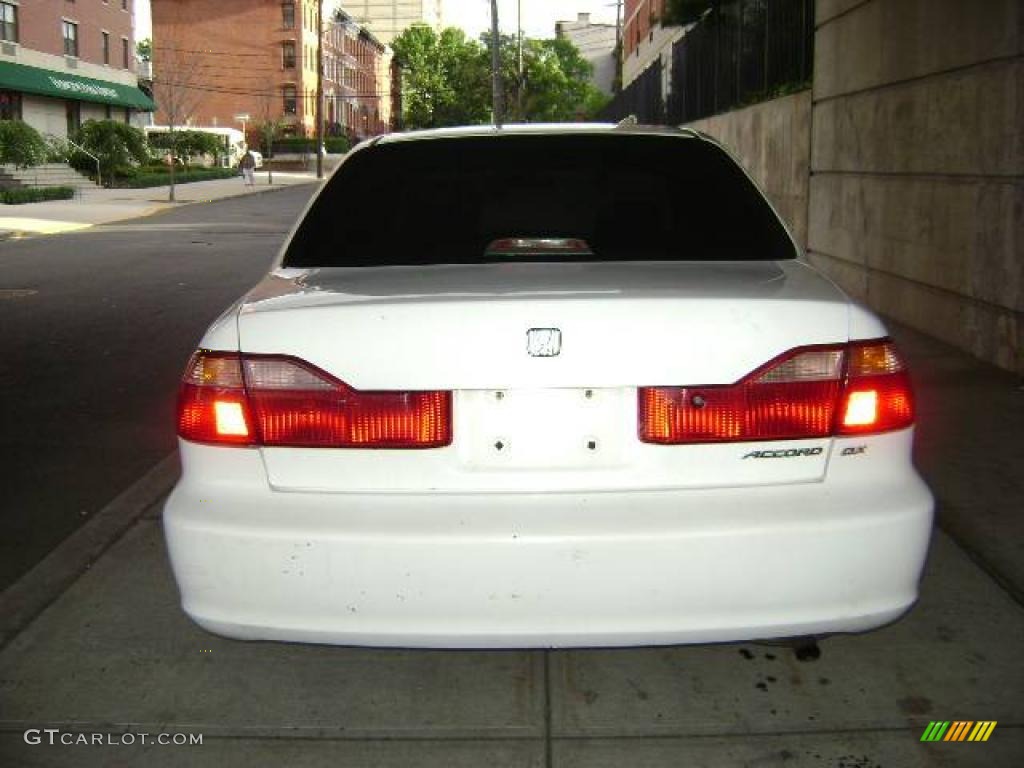 1999 Accord DX Sedan - Taffeta White / Ivory photo #6