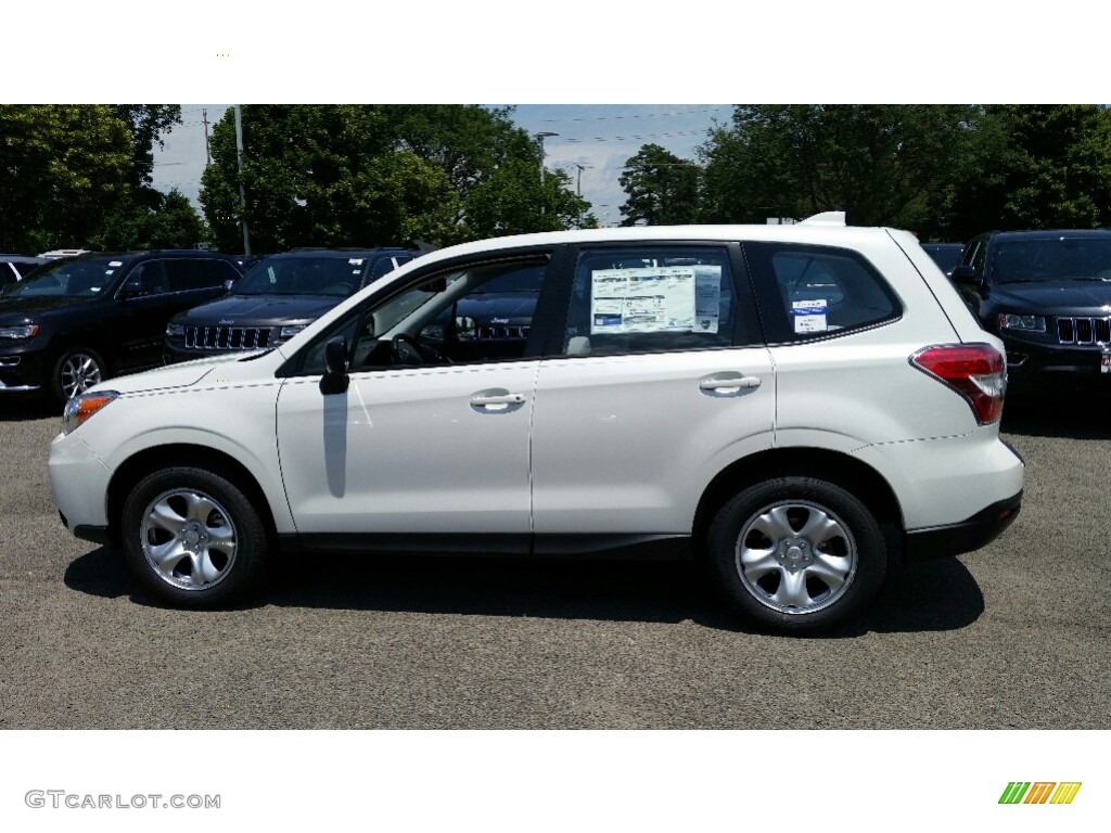 Crystal White Pearl 2016 Subaru Forester 2.5i Exterior Photo #113793965