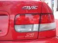 2000 Milano Red Honda Civic Si Coupe  photo #5