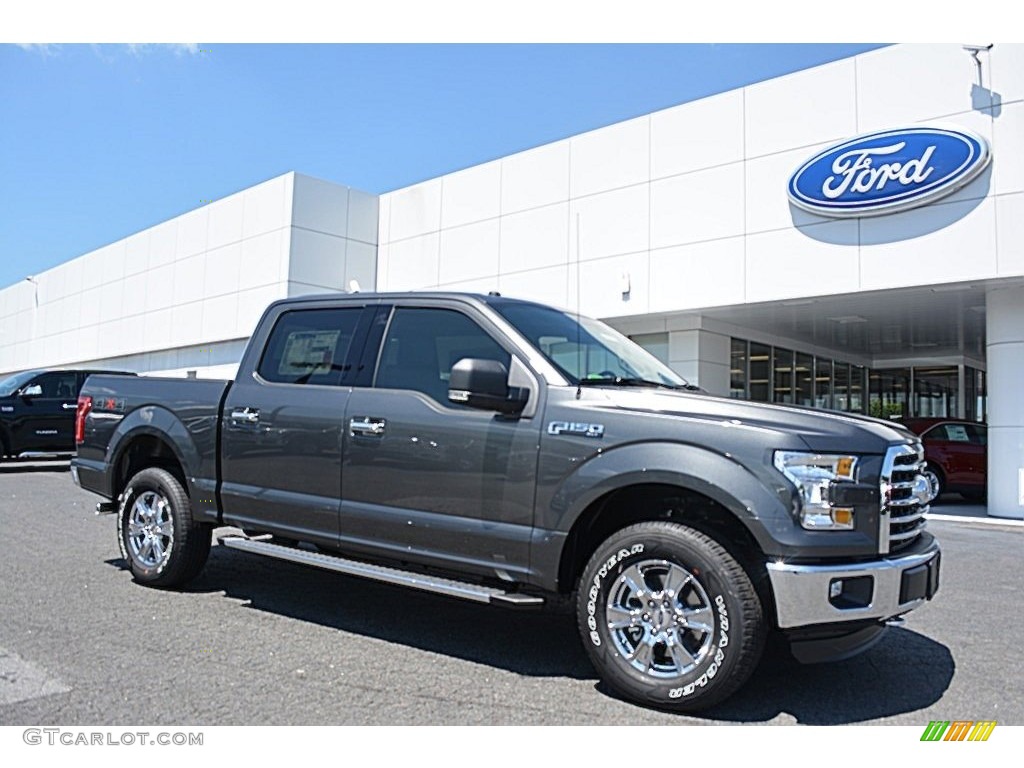 2016 F150 XLT SuperCrew 4x4 - Magnetic / Medium Earth Gray photo #1