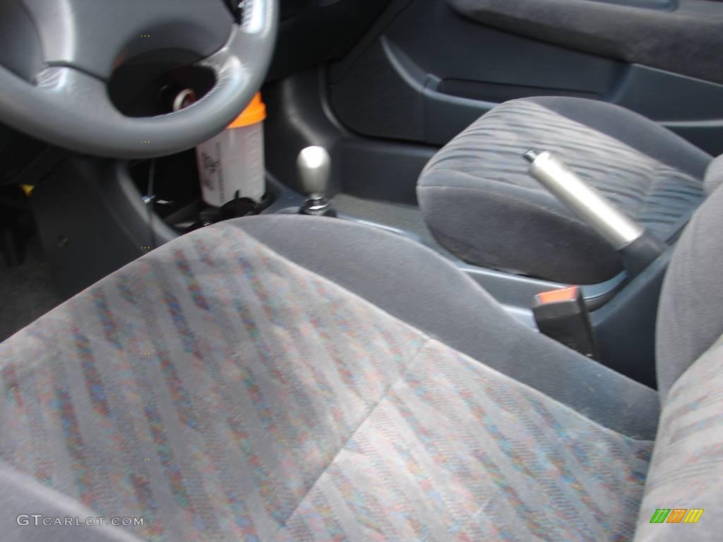 2000 Civic Si Coupe - Milano Red / Dark Gray photo #15