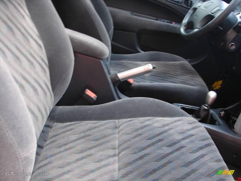 2000 Civic Si Coupe - Milano Red / Dark Gray photo #21