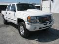 2005 Summit White GMC Sierra 1500 SLT Crew Cab 4x4  photo #4