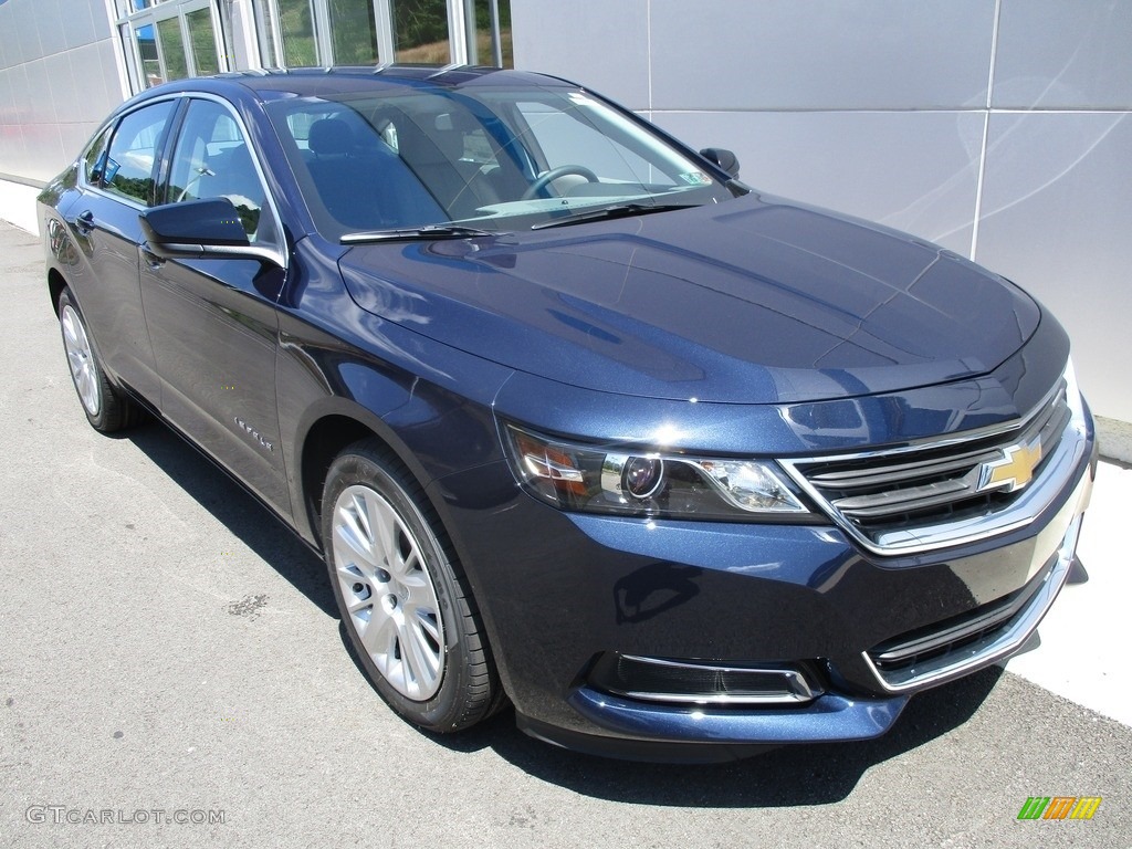 2016 Impala LS - Blue Velvet Metallic / Jet Black/Dark Titanium photo #9