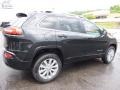 2016 Brilliant Black Crystal Pearl Jeep Cherokee Overland 4x4  photo #5